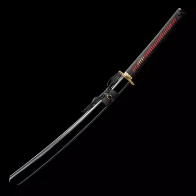 Rött blad Naginata-svärd