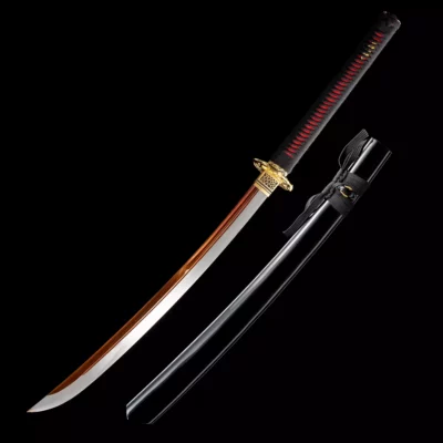 Rött blad Naginata-svärd ロングドラゴン