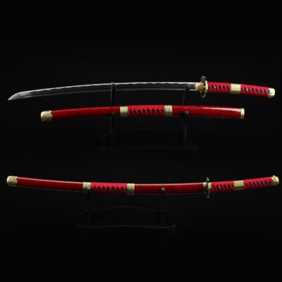 1045 Kolstål Katana Sandai Kitetsu Zoro