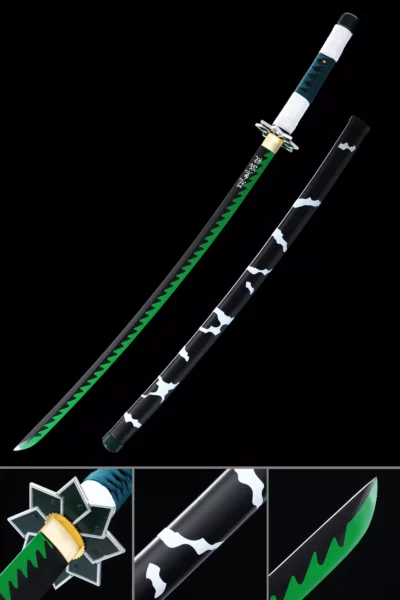 Sanemi Shinazugawas svärd, Demon Slayer Sword, Kimetsu no Yaiba Sword - Nichirin Sword