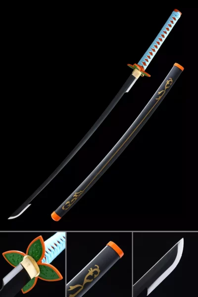 Shinobi Kochos svärd, demonsvärd och sköldsvärd, Kimetsu no Yaiba svärd - Nichirin svärd